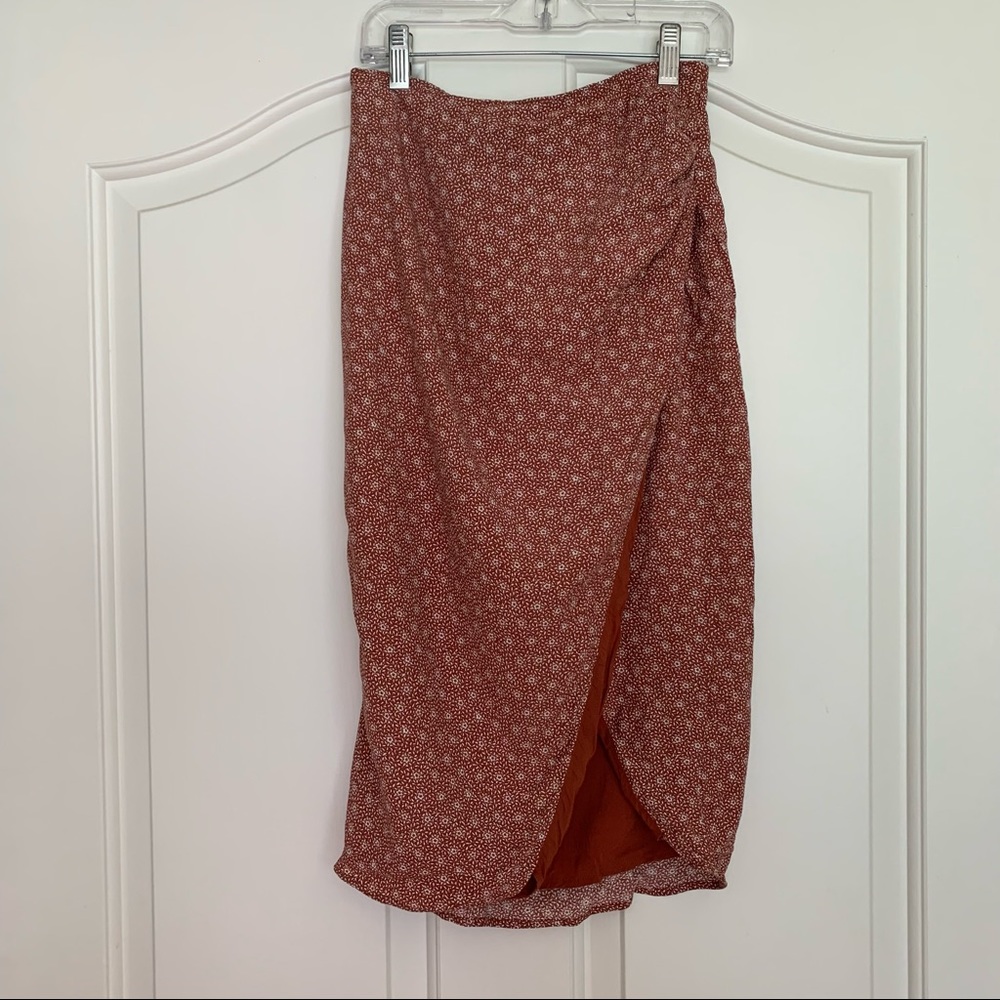 Abercrombie Slit Midi Skirt